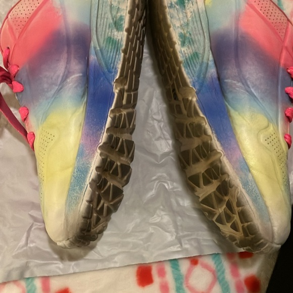 Skechers Rainbow Tie Sneakers size 4 - Picture 6 of 7